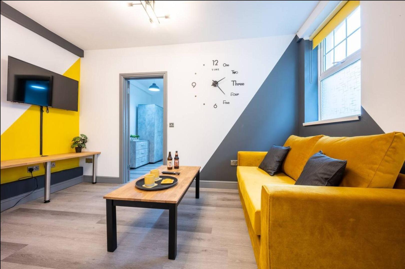 Stunning One Bedroom Apartments Near Shops & Central Cardiff Eksteriør billede